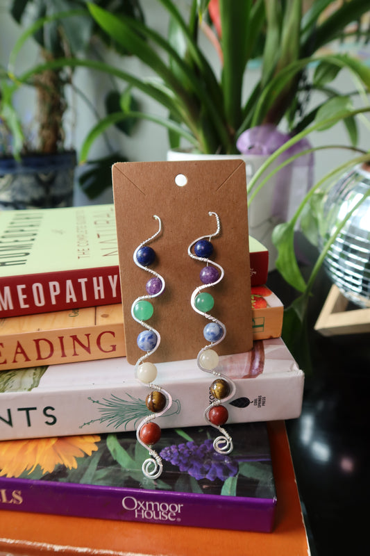 7 Chakra Earrings