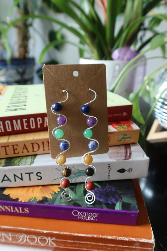 7 Chakra Earrings