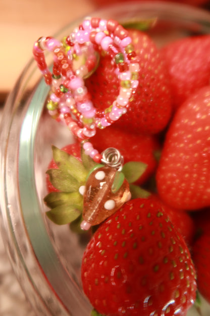 Fruity Plant Wraps with Glass Charms - Snack Attack Collection