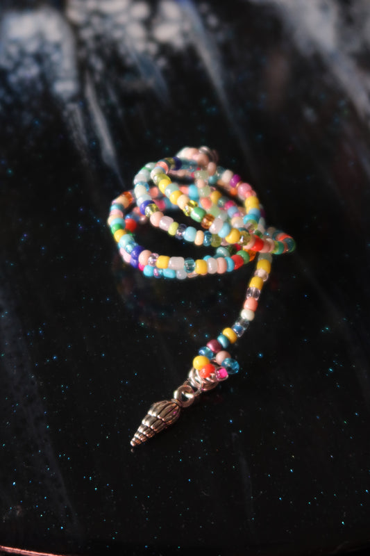 Striped Spiral Shell Plant Wrap - Under the Sea Collection