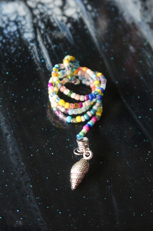 Spotted Spiral Shell Plant Wrap - Under the Sea Collection