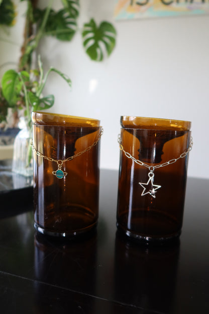 Gold Saturn Plant Propagation Vase