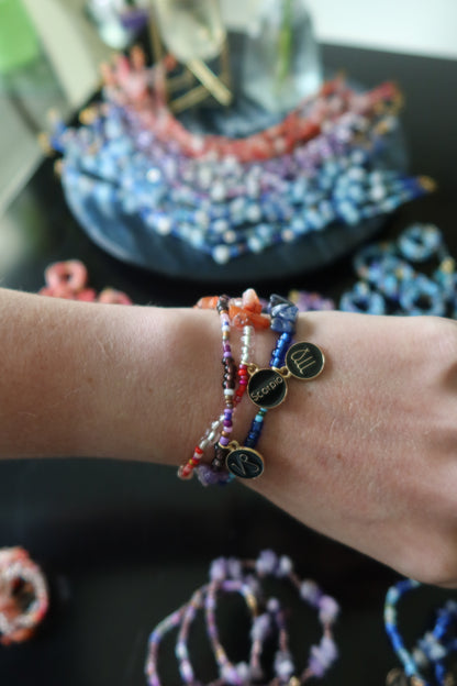 Red Zodiac Bracelet – Horoscope Collection