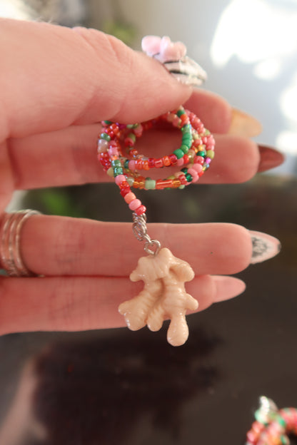 Veggie Plant Wraps with Resin Charms - Harvest Collection