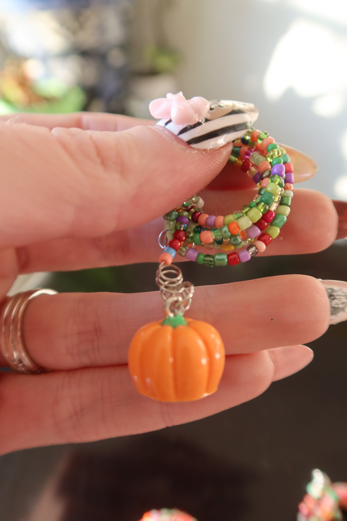 Veggie Plant Wraps with Resin Charms - Harvest Collection