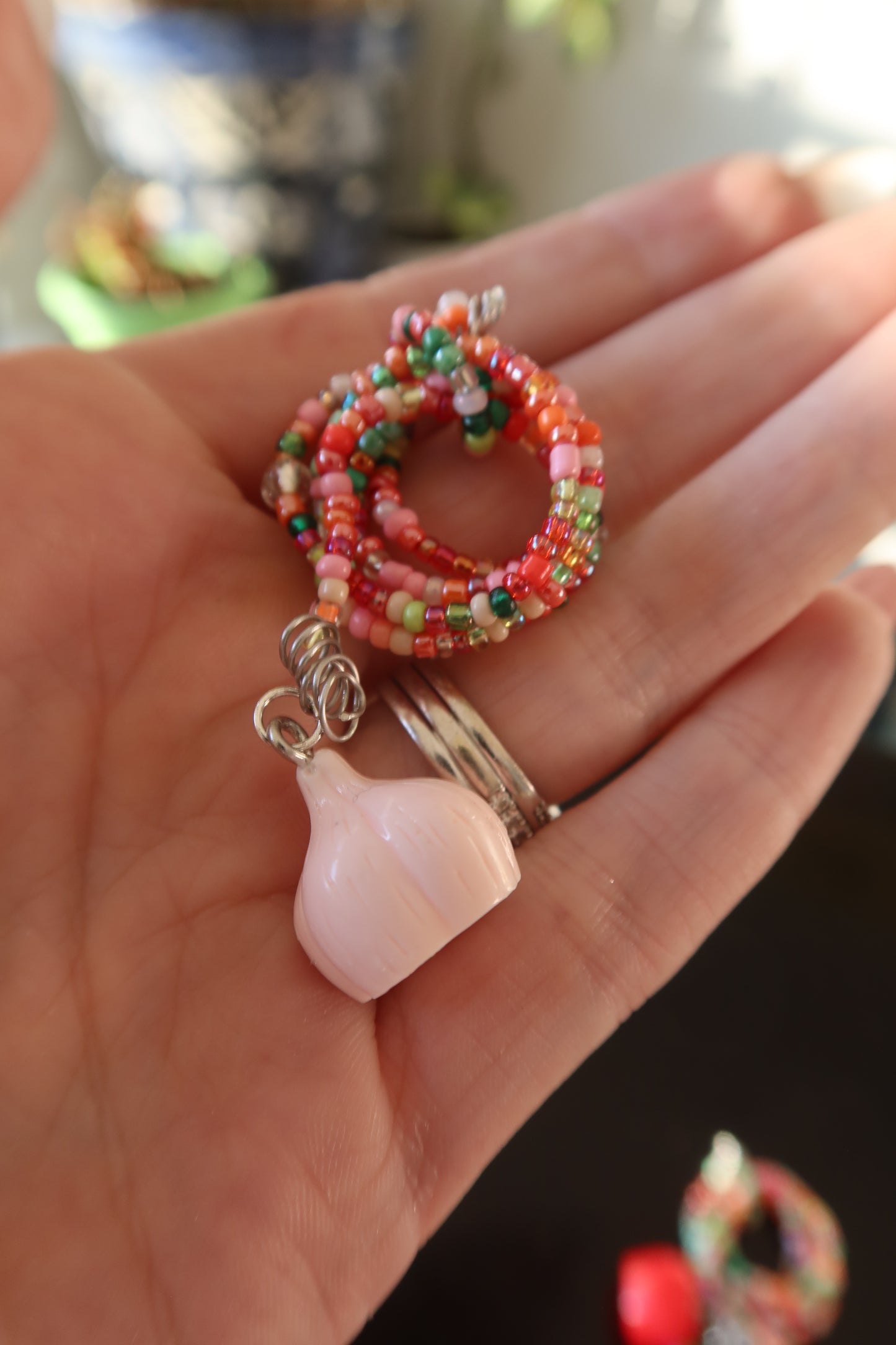 Veggie Plant Wraps with Resin Charms - Harvest Collection