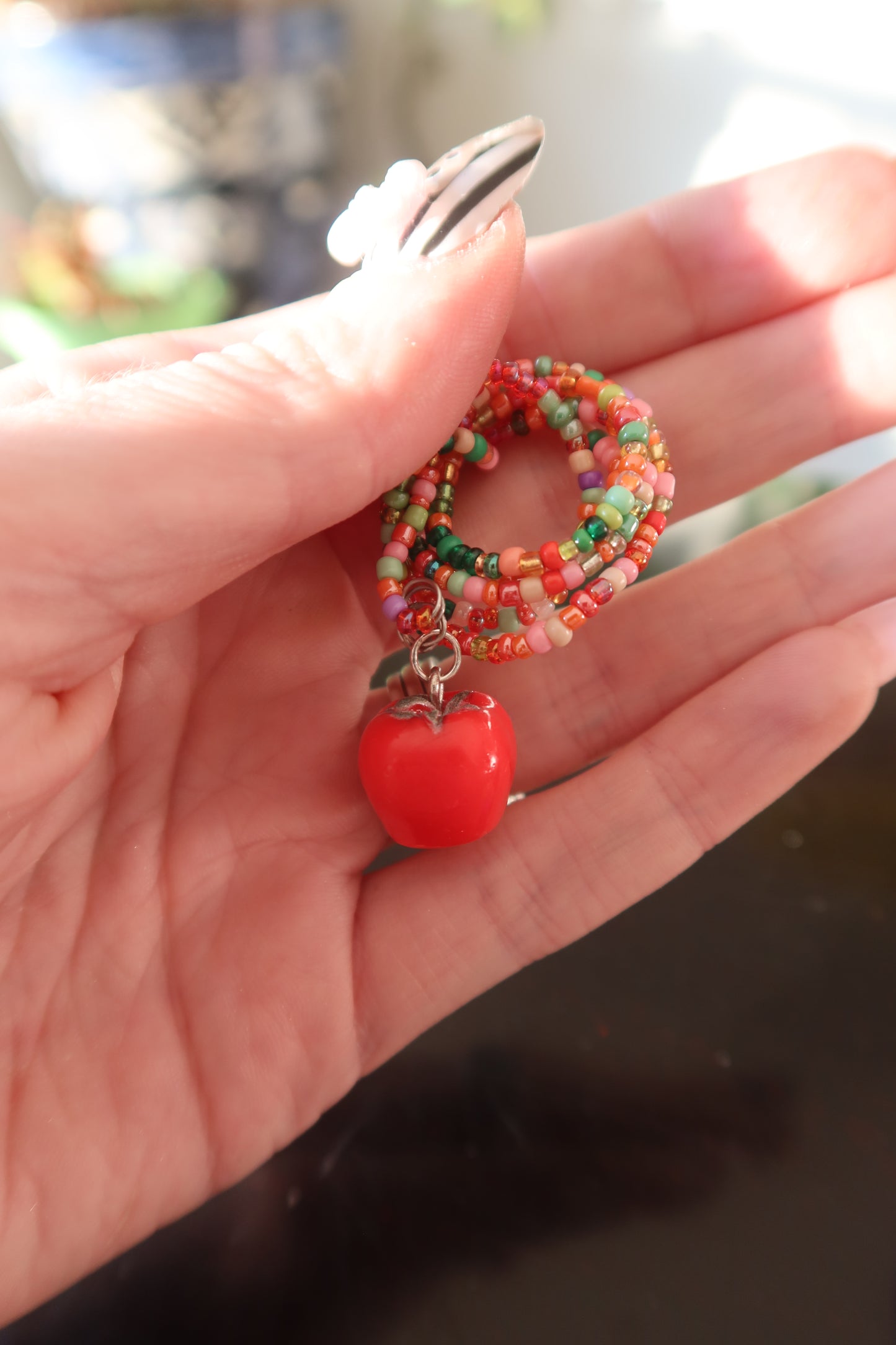 Veggie Plant Wraps with Resin Charms - Harvest Collection