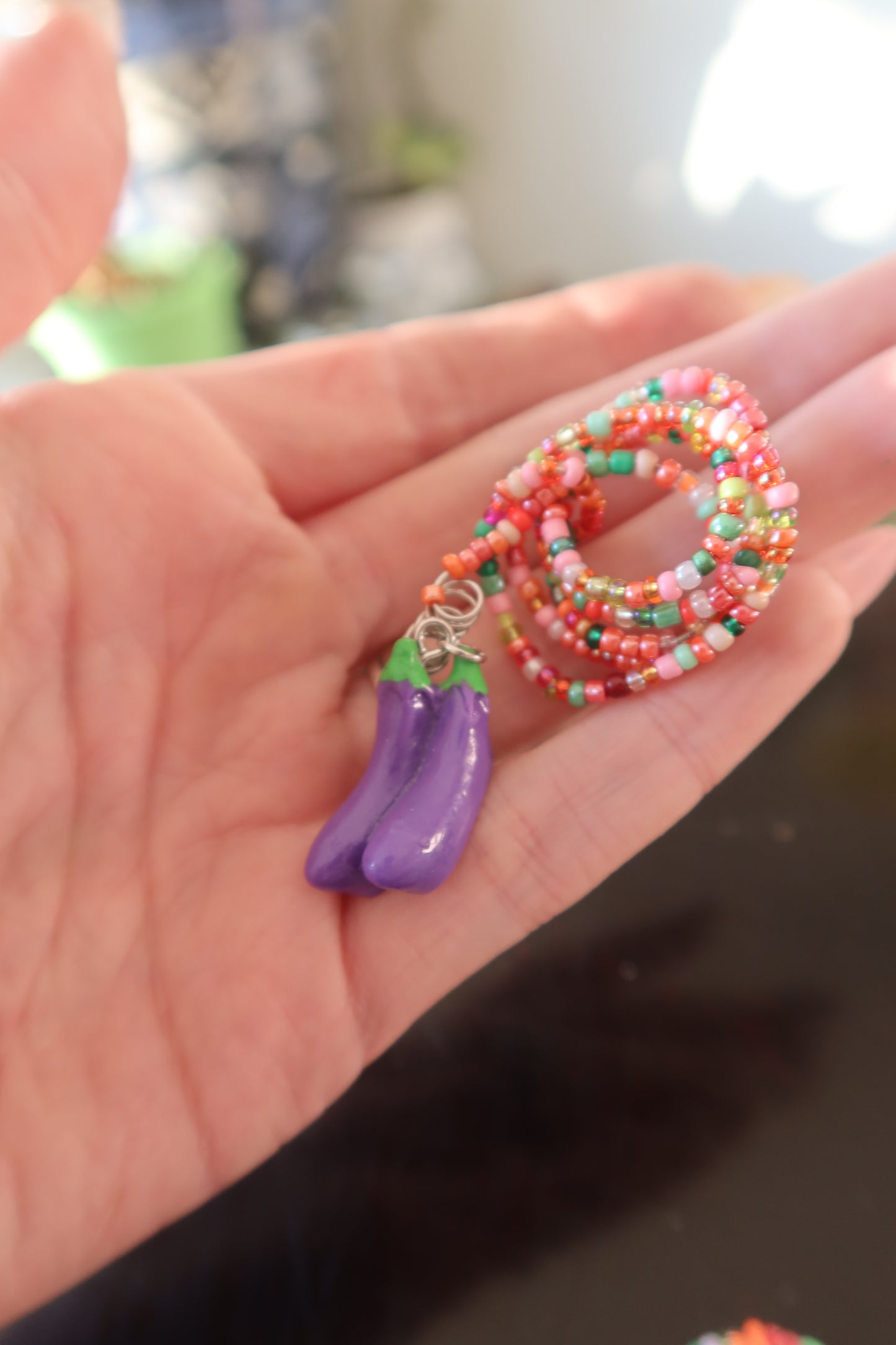 Veggie Plant Wraps with Resin Charms - Harvest Collection