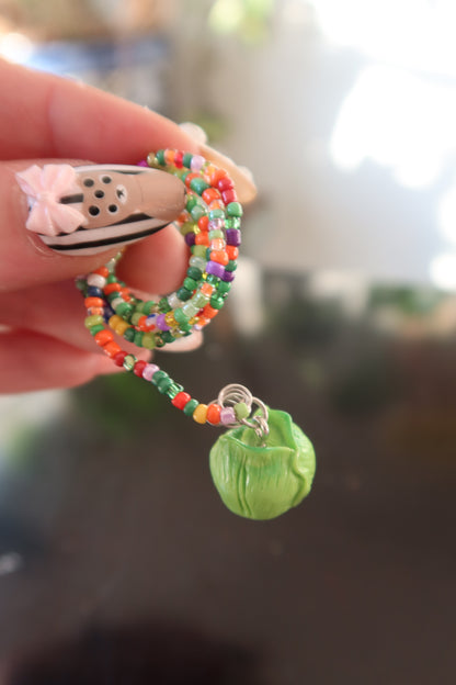 Veggie Plant Wraps with Resin Charms - Harvest Collection