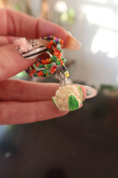 Veggie Plant Wraps with Resin Charms - Harvest Collection