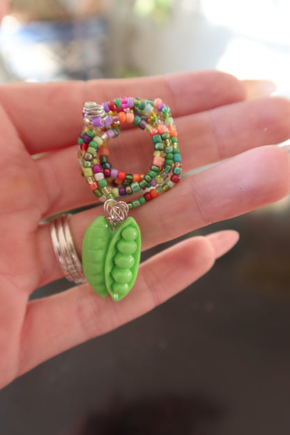 Veggie Plant Wraps with Resin Charms - Harvest Collection