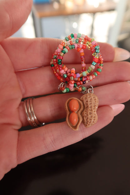 Veggie Plant Wraps with Resin Charms - Harvest Collection