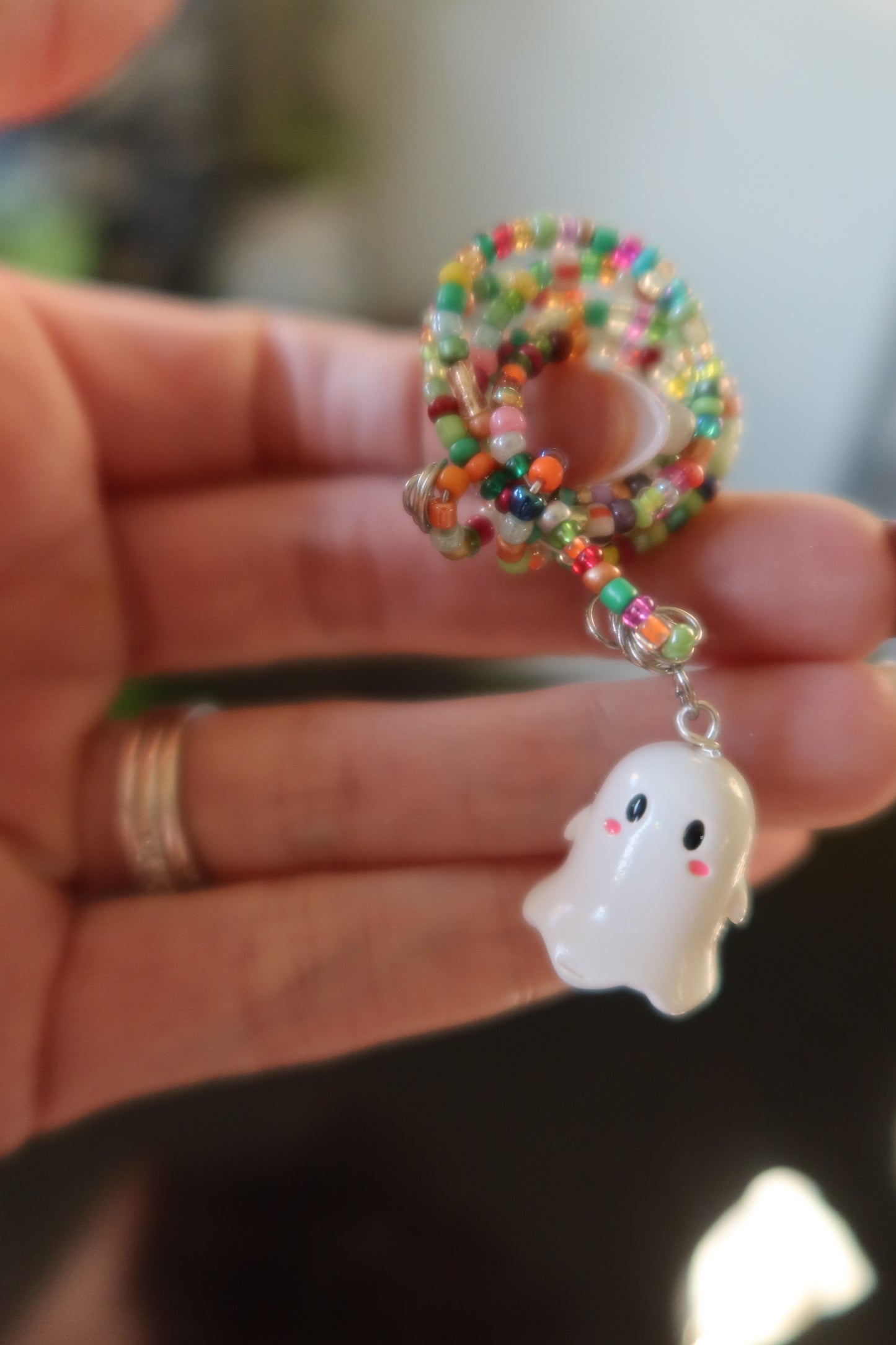 👻 Ghost Charm Plant Wraps – Spooky Collection