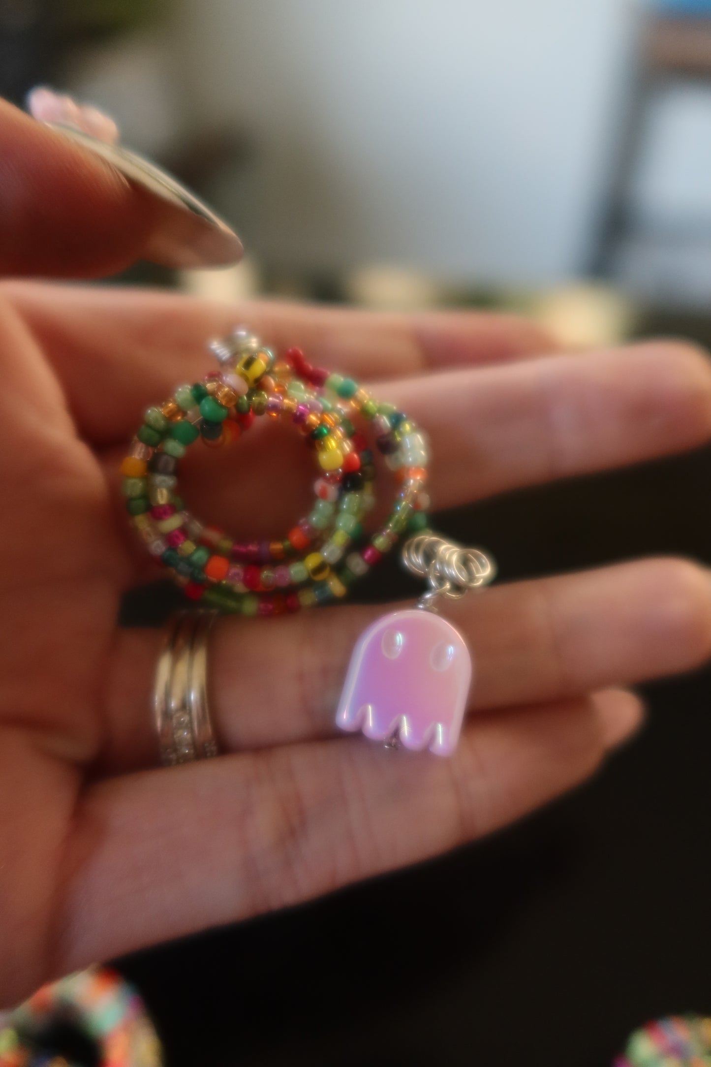 👻 Ghost Charm Plant Wraps – Spooky Collection