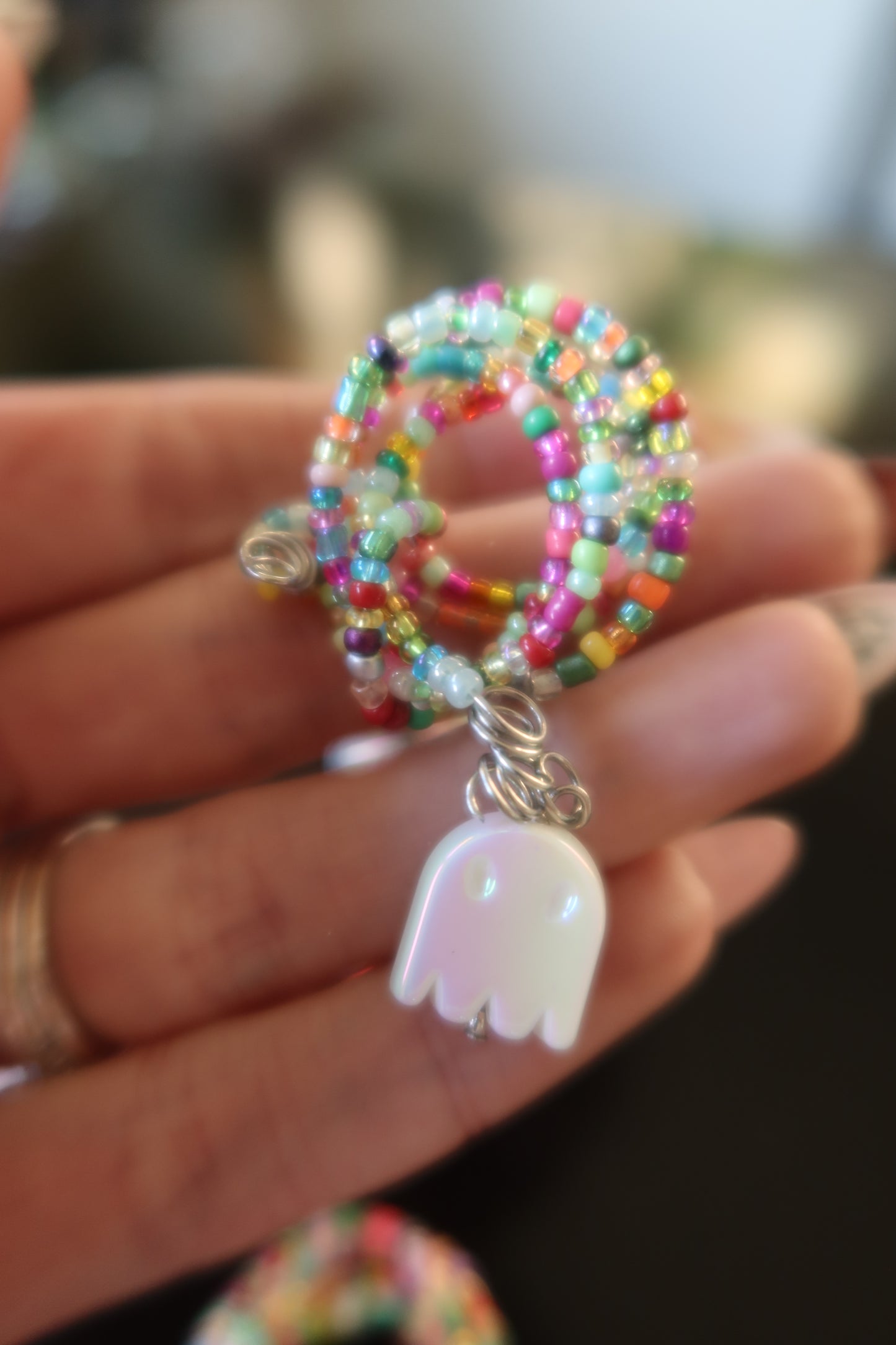 👻 Ghost Charm Plant Wraps – Spooky Collection
