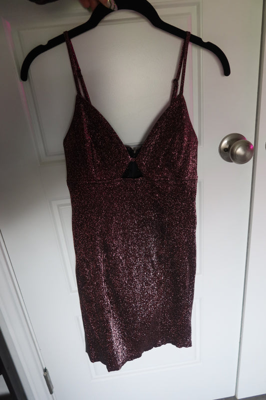 Pink sparkle dress