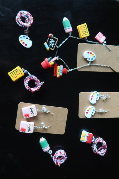 Teacher Charm Necklace – Back to School Collection