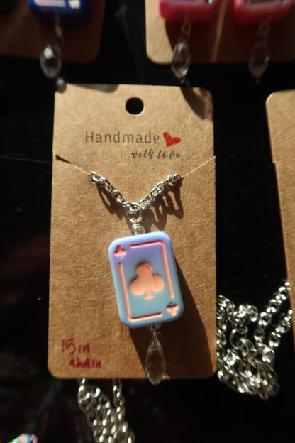 Lucky Card Club Necklace