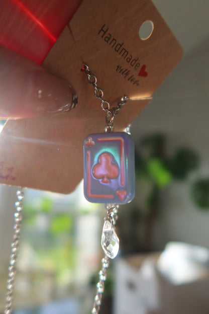 Lucky Card Club Necklace