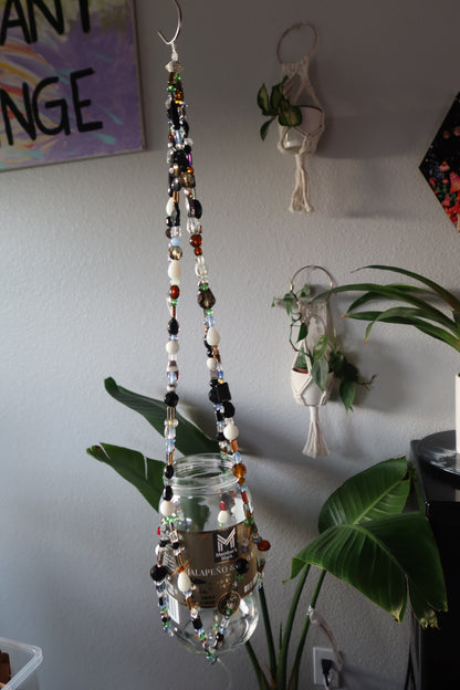 Mother Earth Glass Beaded Plant Hanger