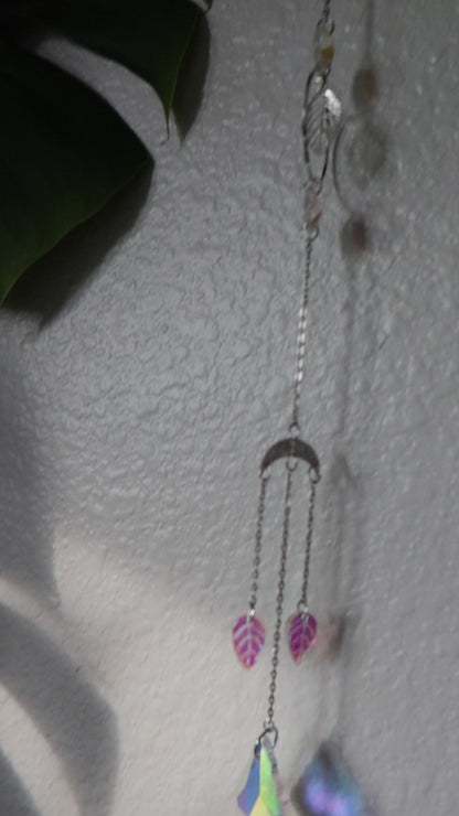 Silver Leaf Suncatcher